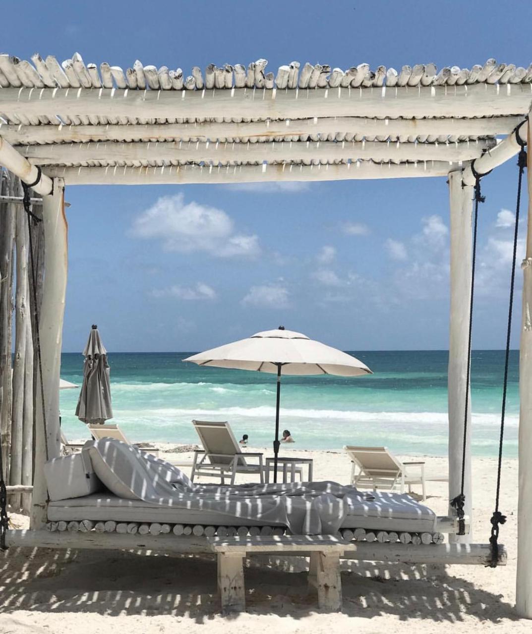 Playa Mambo Eco Cabanas Hotel Tulum Bagian luar foto