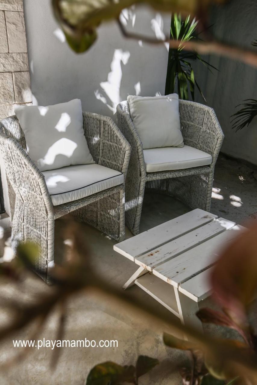 Playa Mambo Eco Cabanas Hotel Tulum Bagian luar foto