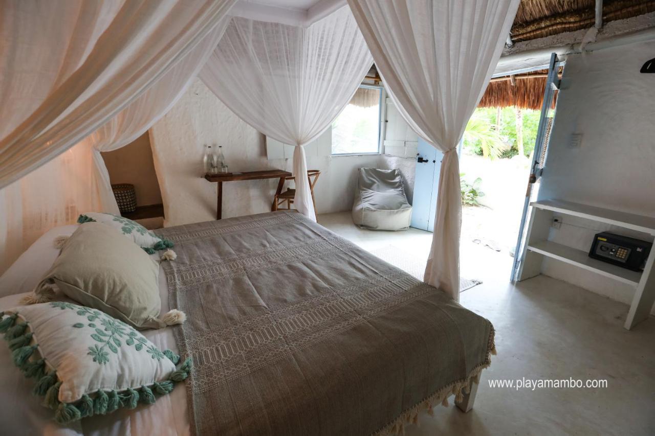 Playa Mambo Eco Cabanas Hotel Tulum Bagian luar foto