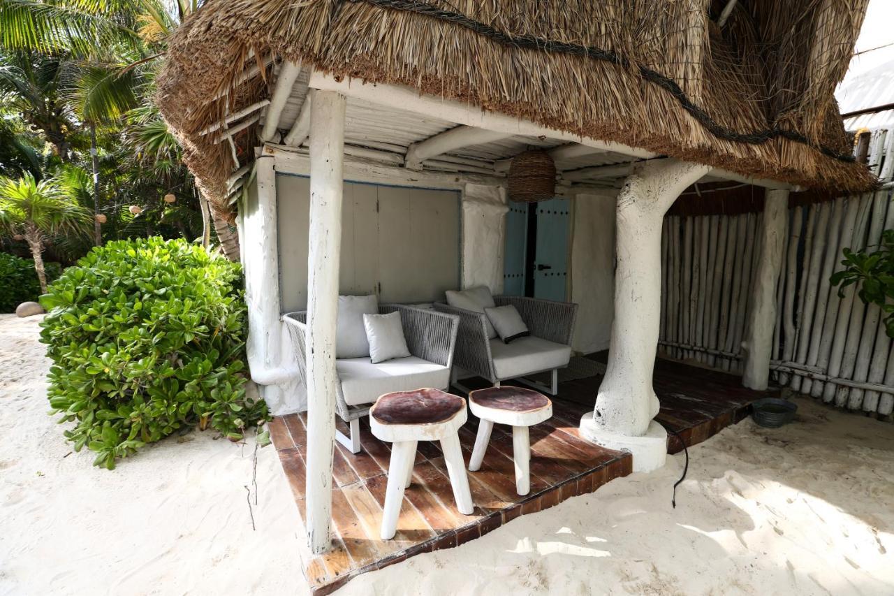 Playa Mambo Eco Cabanas Hotel Tulum Bagian luar foto