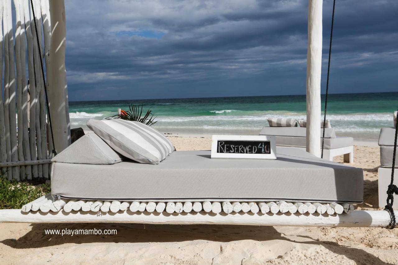 Playa Mambo Eco Cabanas Hotel Tulum Bagian luar foto