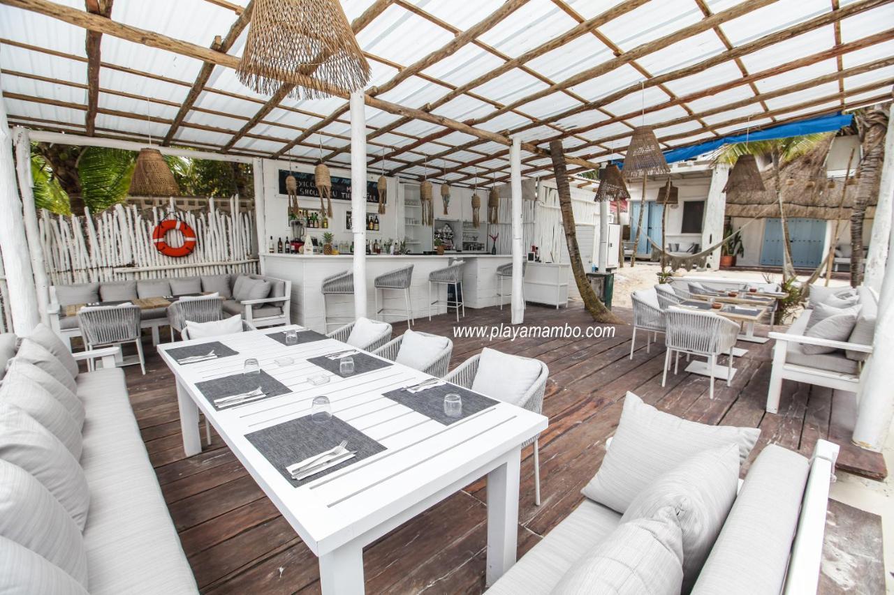 Playa Mambo Eco Cabanas Hotel Tulum Bagian luar foto