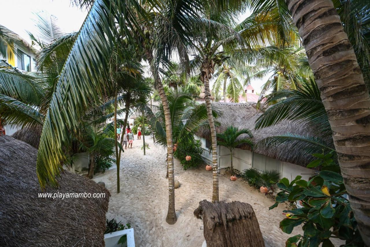 Playa Mambo Eco Cabanas Hotel Tulum Bagian luar foto