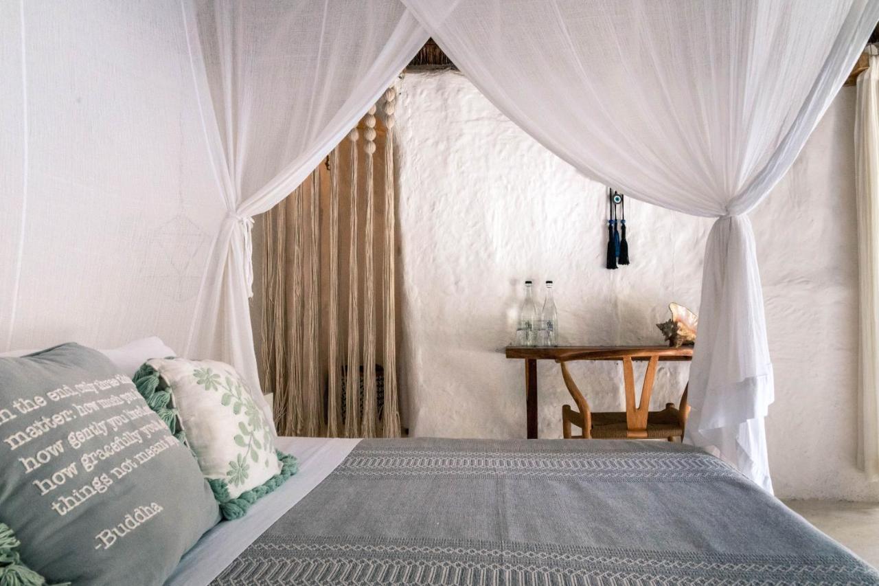 Playa Mambo Eco Cabanas Hotel Tulum Bagian luar foto