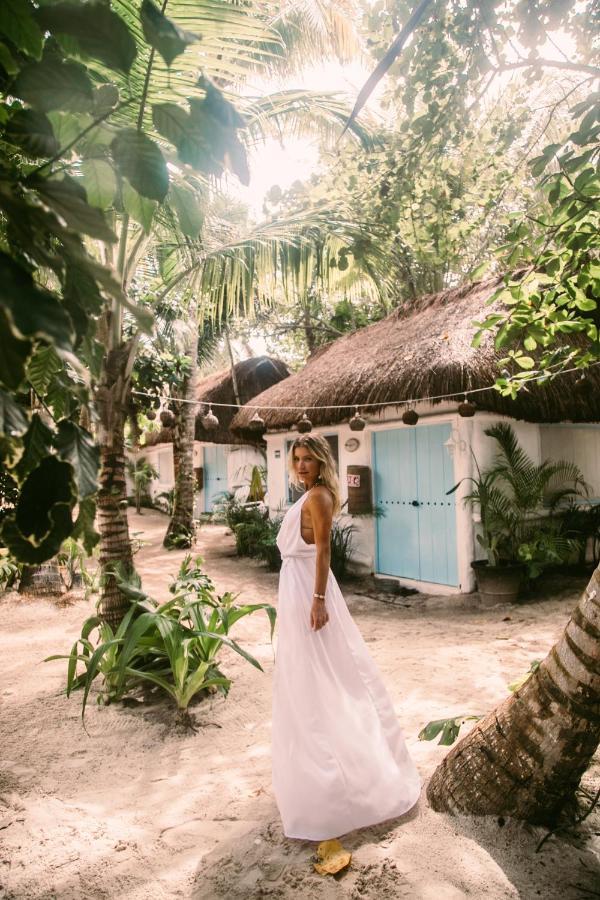 Playa Mambo Eco Cabanas Hotel Tulum Bagian luar foto