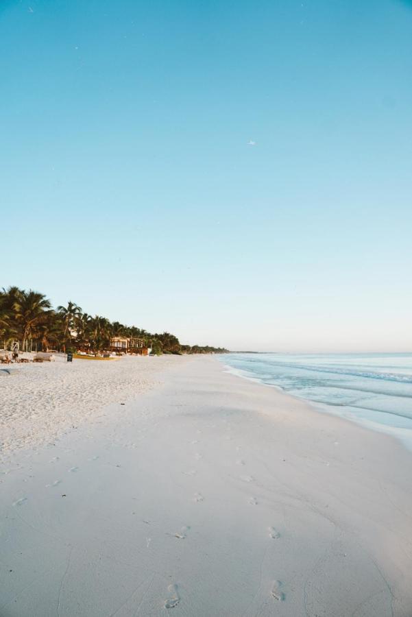 Playa Mambo Eco Cabanas Hotel Tulum Bagian luar foto