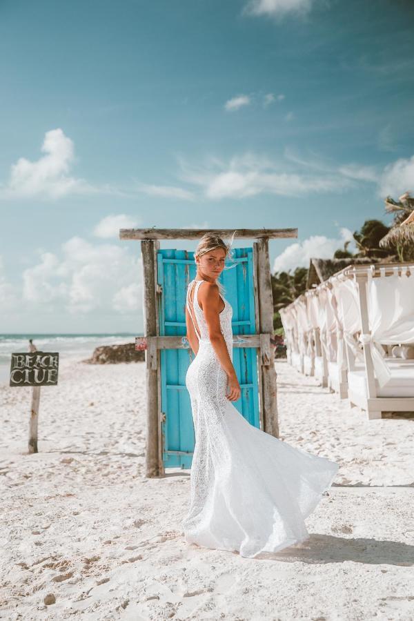 Playa Mambo Eco Cabanas Hotel Tulum Bagian luar foto